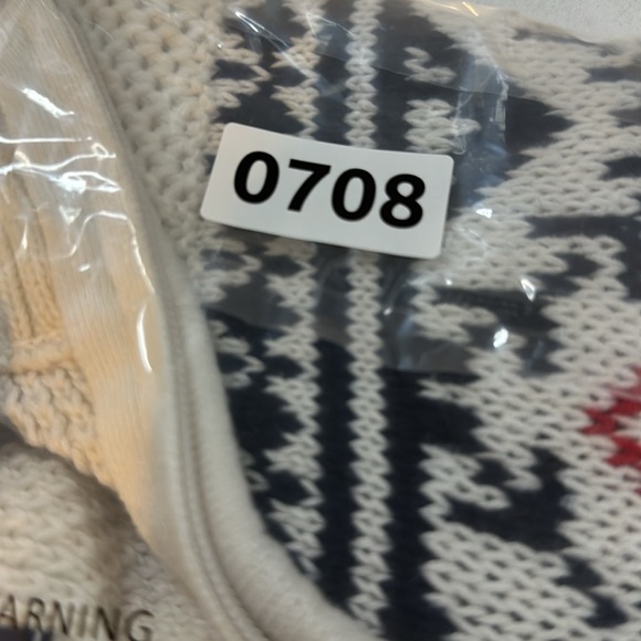 IZOD Men's 5GG Long Sleeve Sweater Honeycomb FAI, Vanilla ice, Small - Picture 9 of 9